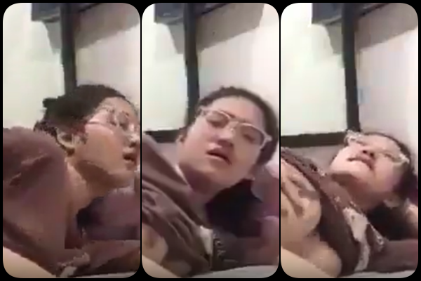 คลิปหลุดทางบ้าน สาวแว่นน่ารักโดนท่ากวางเหลียวหลังเสียวขั้นสุดหน้าฟิน