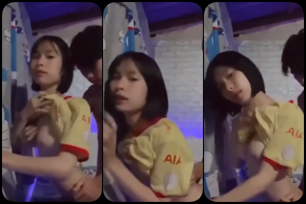 คลิปหลุดไทย สาว ม.ต้น น่ารักโดนเย็ดสดใส่ไม่ยั้งครางเสียวลั่นบ้าน